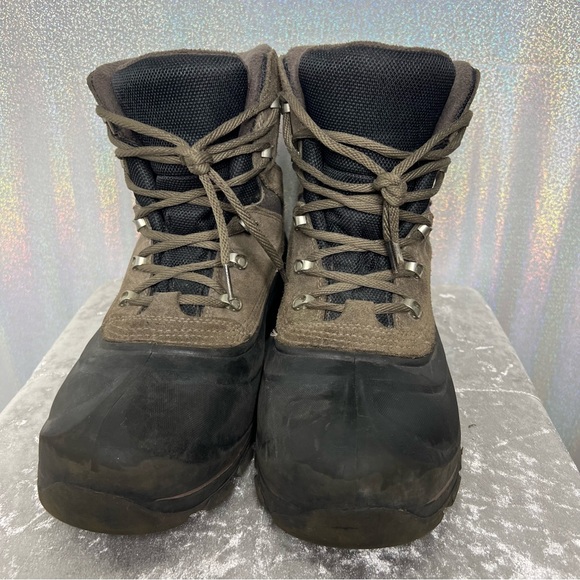 Sorel winter boots brown black waterproof cold weather snow outdoors hiking - Picture 6 of 8